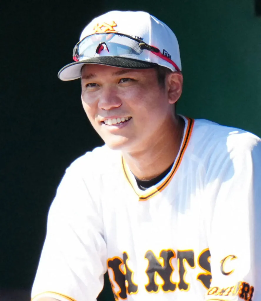 坂本勇人さんのユニフォーム姿